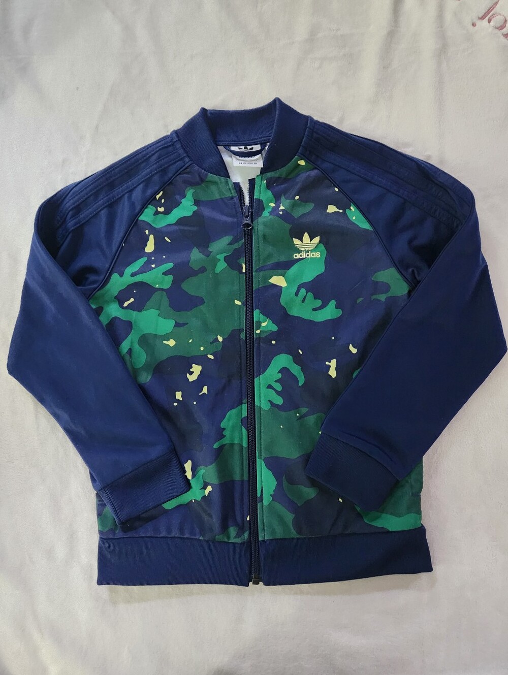 Adidas Camo Print Primegreen SST Track Jacket